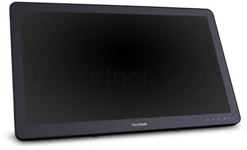 Монитор Viewsonic 23.6 TD2430 Touch VA LED, 1920x1080, 10ms, 250cd/m2, 50Mln:1, 178°/178°, VGA, HDMI, DP, USB*2, колонки, Tilt, VESA(100x100), Black