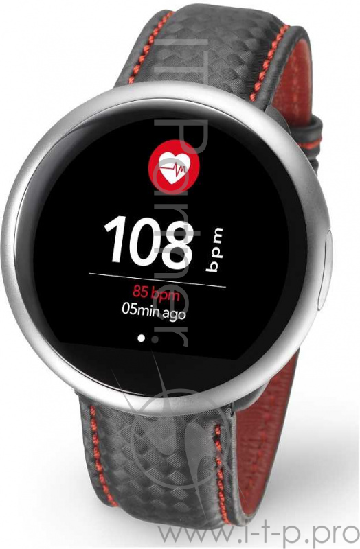 Смарт-часы MyKronoz ZeRound2HR Premium 12.8мм 1.22