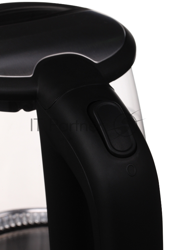 Чайник электрический Starwind SKG5210 1.7л. 2200Вт черный/серебристый (корпус: стекло)