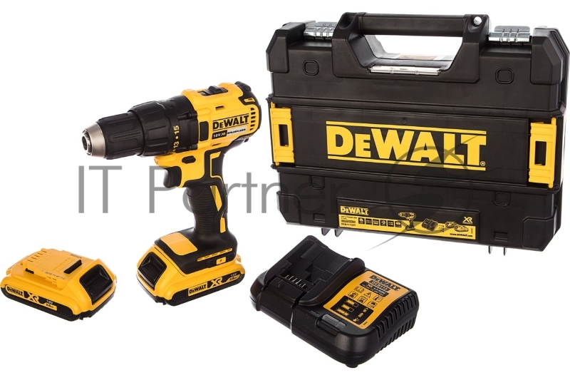 Аккумуляторная безударная бесщеточная дрель - шуруповерт XR DEWALT DCD777D2T-QW