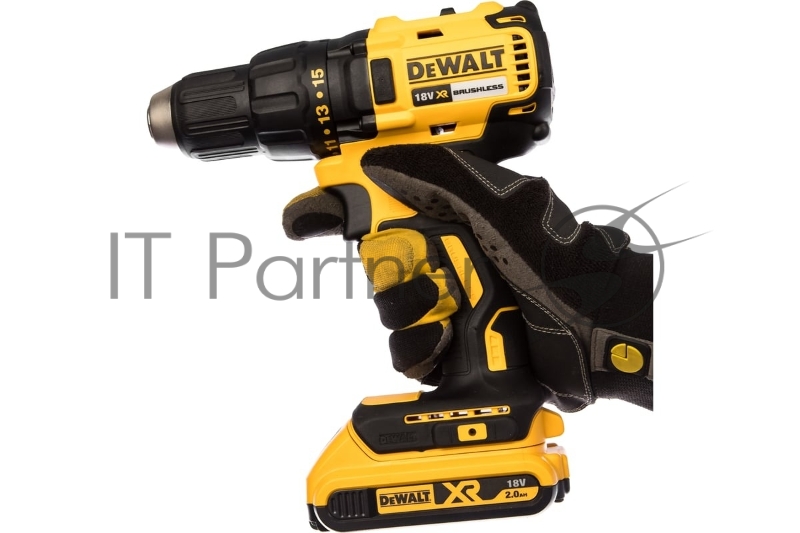 Аккумуляторная безударная бесщеточная дрель - шуруповерт XR DEWALT DCD777D2T-QW
