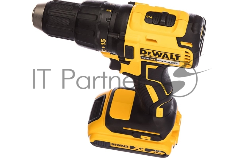 Аккумуляторная безударная бесщеточная дрель - шуруповерт XR DEWALT DCD777D2T-QW