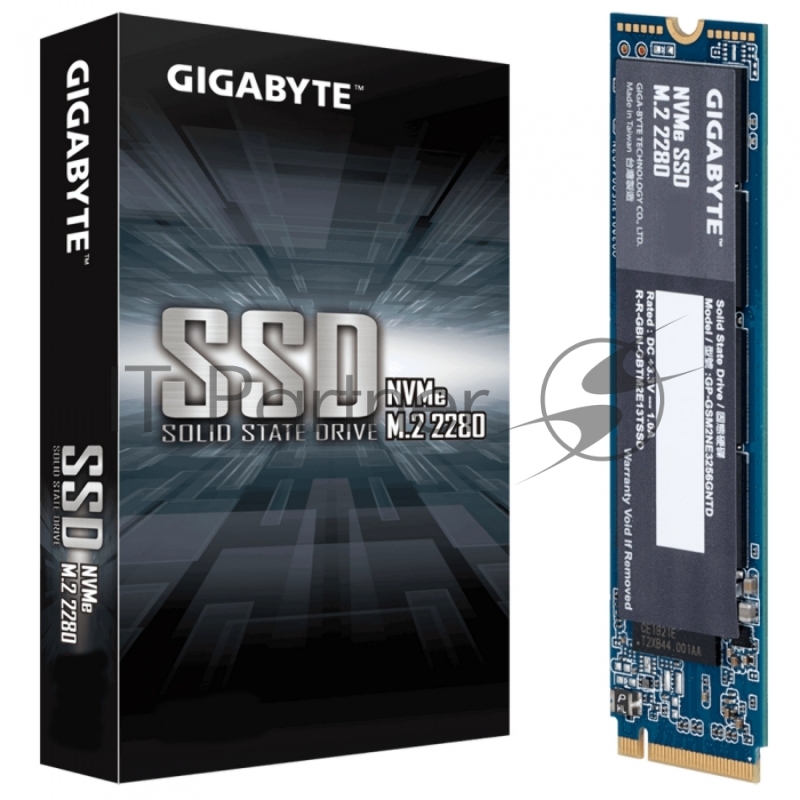 M.2 2280 512GB Gigabyte Client SSD GP-GSM2NE3512GNTD PCIe Gen3x4 with NVMe, 1700/1550, IOPS 270/340K, MTBF 1.5M, 3D TLC, 800TBW, NVMe 1.3, RTL