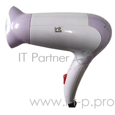 Фен дорожный IRIT IR-3140 фиолетовый, 1000Вт (в уп. 76 шт)
