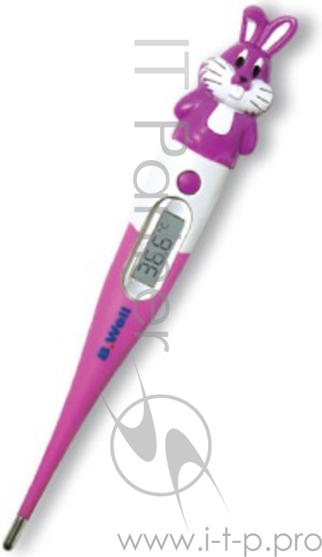 Термометр электронный B.Well WT-06 Flex красный/белый