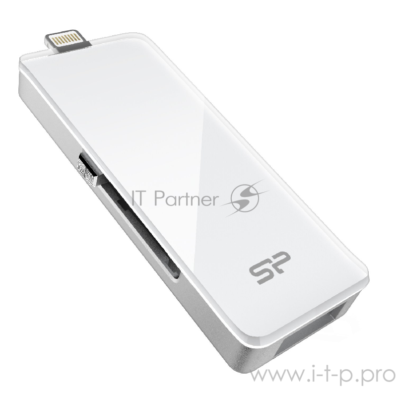 Флеш Диск Silicon Power 32Gb Lighting Drive Z30 SP032GBLU3Z30V1W USB2.0, white