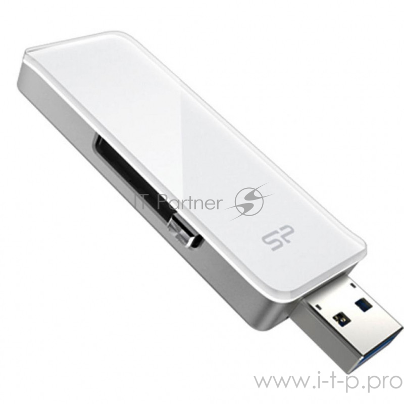 Флеш Диск Silicon Power 32Gb Lighting Drive Z30 SP032GBLU3Z30V1W USB2.0, white