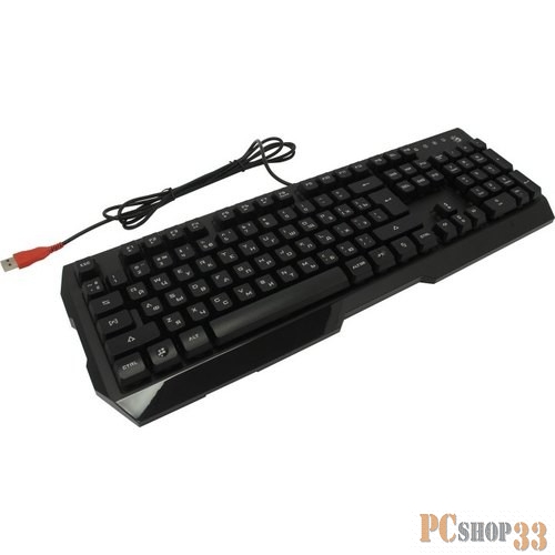 Клавиатура A4 Bloody Q135 Neon черный USB Multimedia for gamer LED