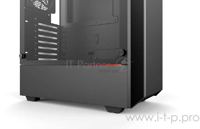 Корпус PHANTEKS Eclipse P300 Tempered Glass, Black, RGB LED иллюминация, цельнометалический, Mid-Tower