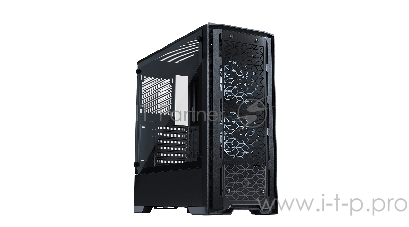 Корпус MetallicGear NEO G Black, ARGB LED Fans, фронтальная и боковая панели Tempered Glass, Mid-Tower