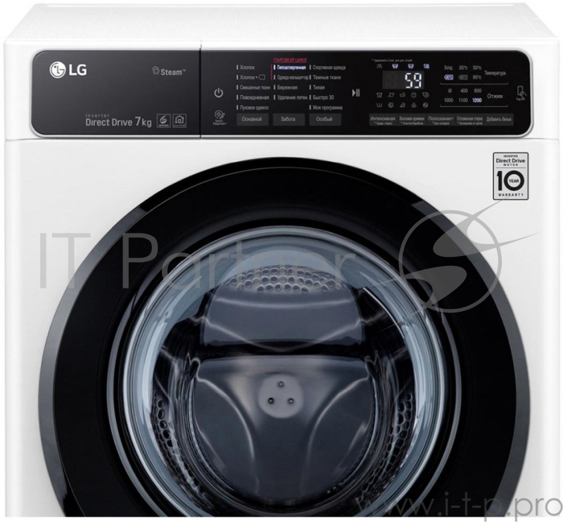 Стиральная машина LG F2H5HS6W / (45 см), 7 кг.- Прямой привод (Direct Drive)- 6 движений заботы (6 motion)- Smart Diagnosis- Обработка паром (Steam)- Система бесконтактной (NFC) диагностики Tag On - Сенсорная панель