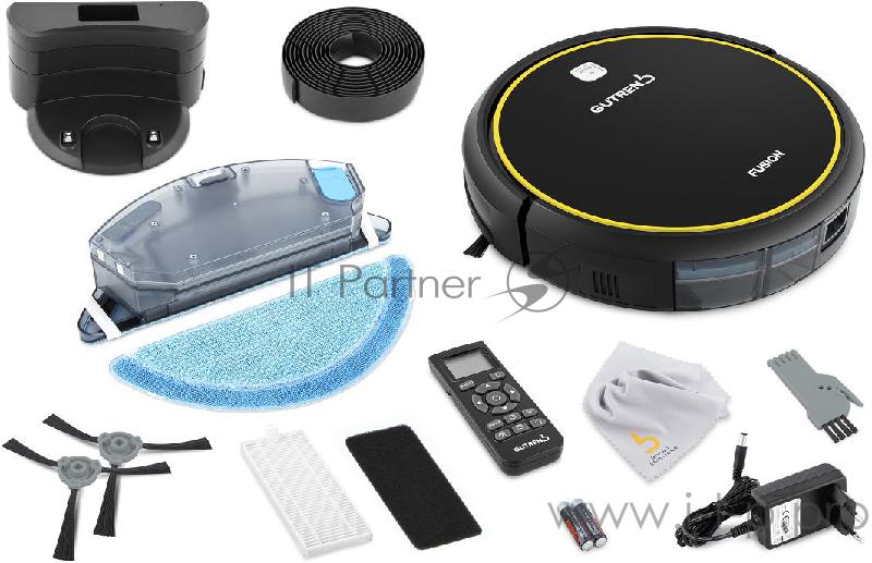 Пылесос-робот GUTREND FUSION Робот-пылесос GUTREND FUSION 150 (черный/желтый)