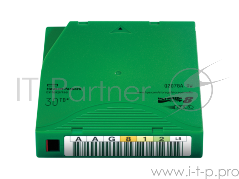 Картридж HPE Q2078A LTO-8 Ultrium 30TB RW Data