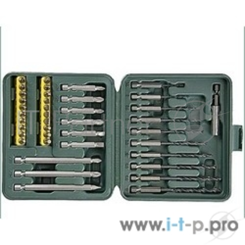 Отвертки-насадки (биты) Набор KRAFTOOL Биты со сверлами, 40 предметов 26156-H40