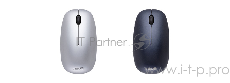 Мышь Asus MW201C черный оптическая (1600dpi) беспроводная BT для ноутбука (2but)