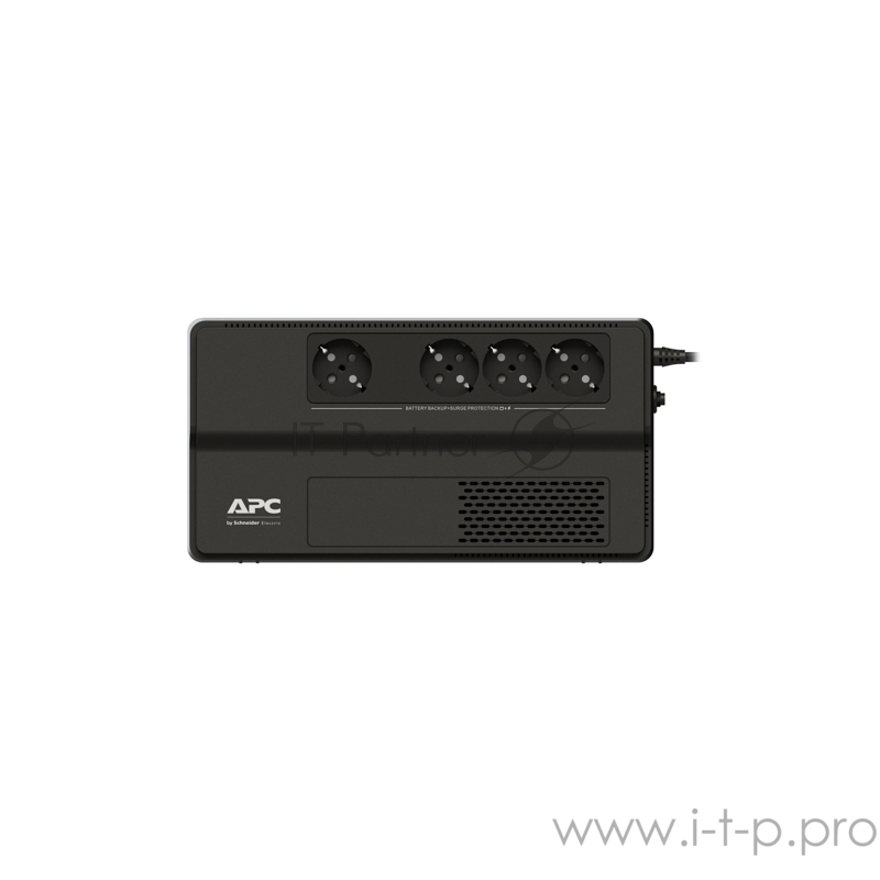 Источник бесперебойного питания APC Back-UPS BV650I-GR 375Вт 650ВА черный