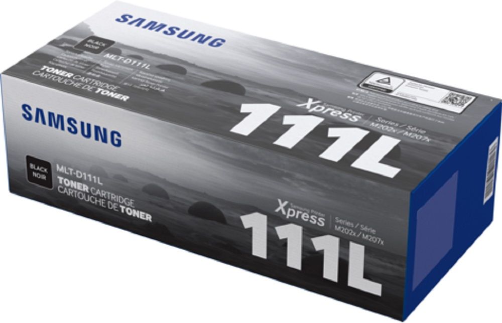 Тонер Картридж SAMSUNG MLT-D111L/ SU801A черный (1800стр.) для Samsung Xpress M2020/M2021/M2022/M207