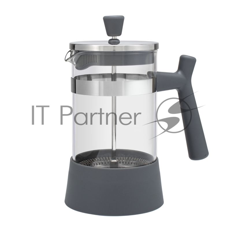 32319-TR Френч-пресс TalleR 600 мл.Материалы: боросиликатное стекло, пластик, нержавеющая сталь.