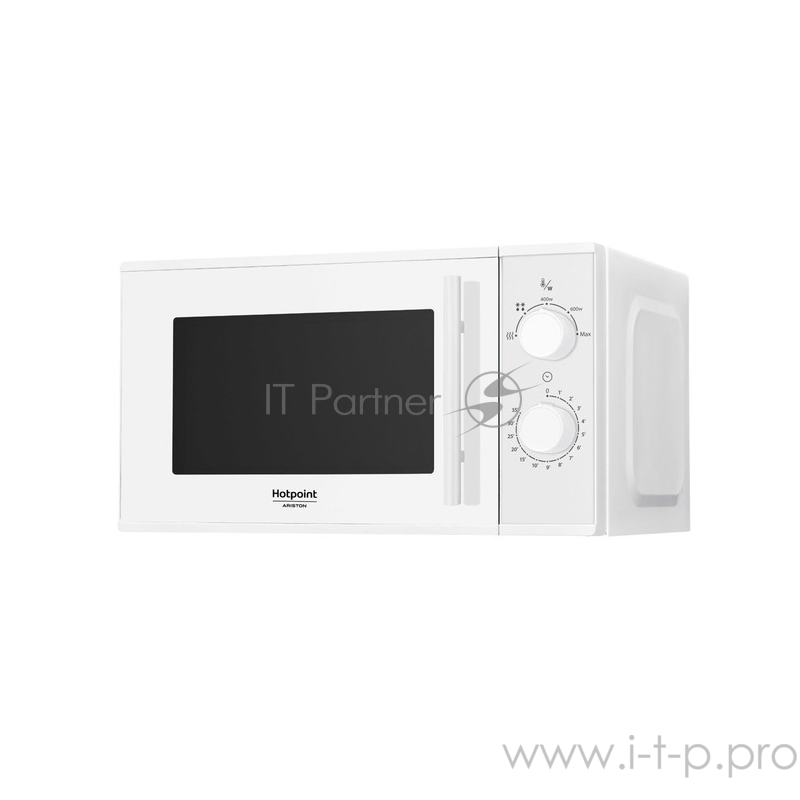 Микроволновая печь Hotpoint-Ariston MWHA 2011 MFW0 соло, механическое управление, белый цвет, объем 20 л, мощность микроволн 700 W, 5 уровней мощности
