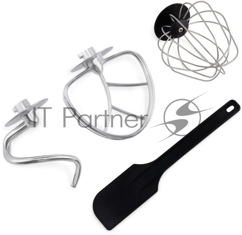 1437-VT(BK) Кухонная машина VITEK Максимальная мощность 1000 Вт. Cтальная чаша вместимостью 4 л.