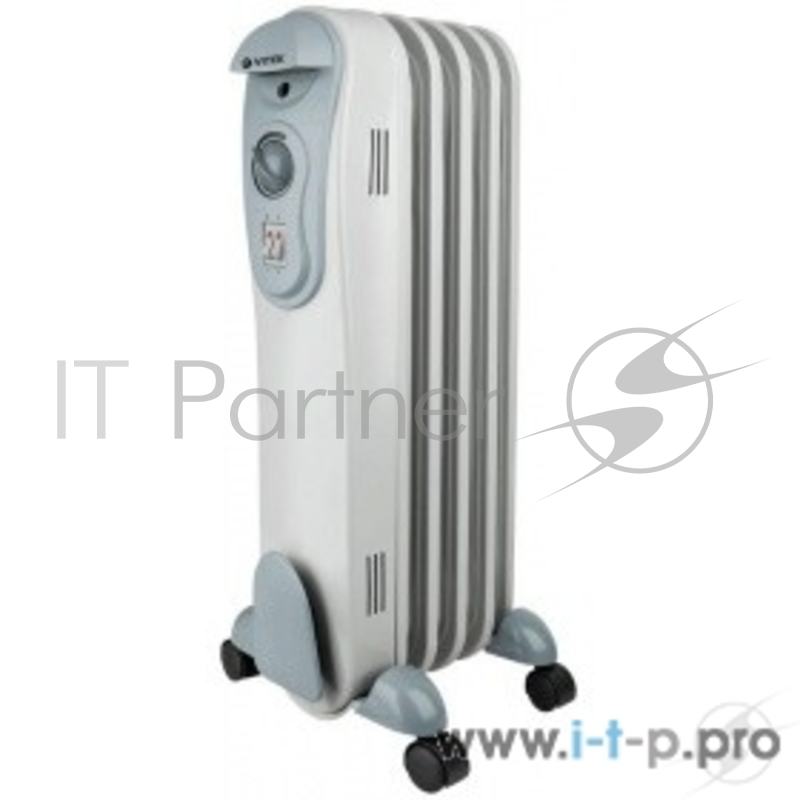Радиатор масляный VITEK VT-2120(GY) (5 сек., пл. обогр 15 кв.м.)