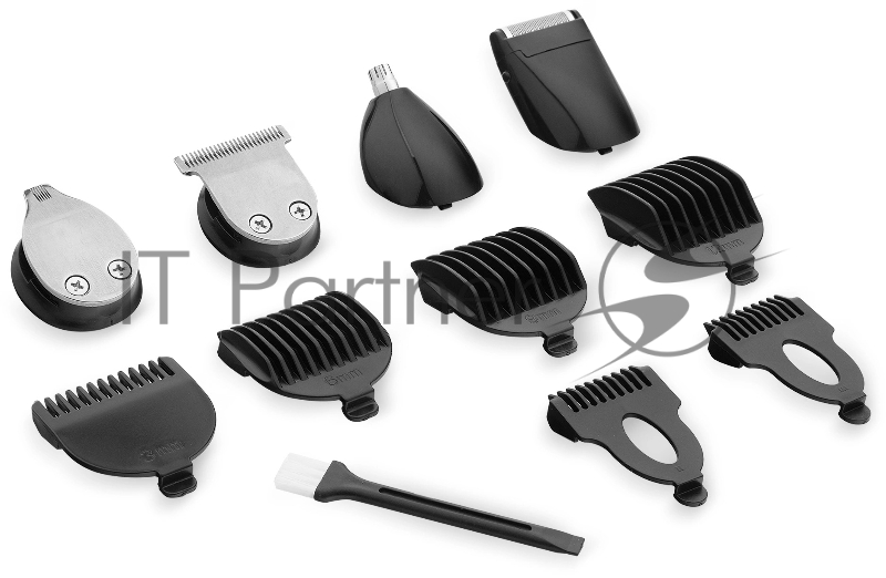 Триммер VITEK VT-2549 BK Питание сеть/аккумулятор. Встроенная аккумуляторная батарея Li-ion 700 mAh 3,7V. Время зарядки 90мин. Время автономной работы 45мин. Влажная очистка. Детальный триммер. Индикатор зарядки. ЖК дисплей с индикацией процента заря