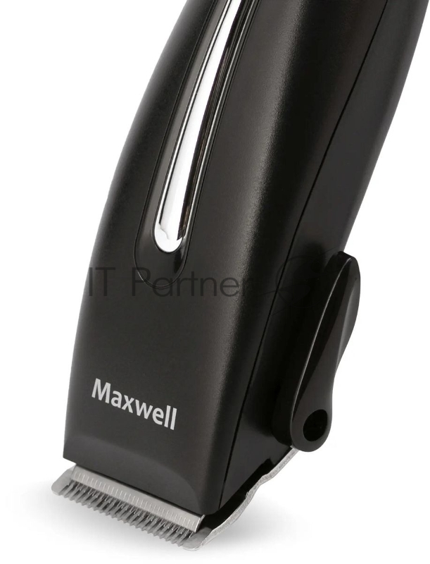2112-MW(BK) Машинка для стрижки Maxwell Материал лезвий нержавеющая сталь. Длина стрижки 12 мм.