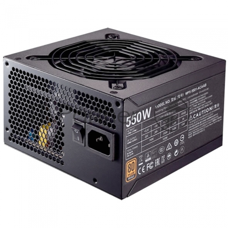 MWE Bronze V2 550 MPE-5501-ACAAB-EU 550W A/EU Cable