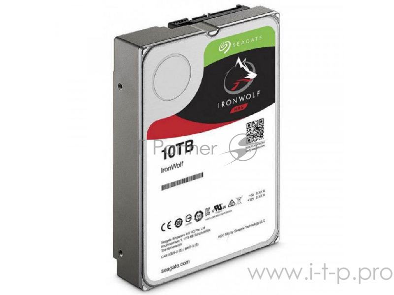 Жесткий диск HDD 10Tb Seagate IronWolf ST10000VN0008 3.5