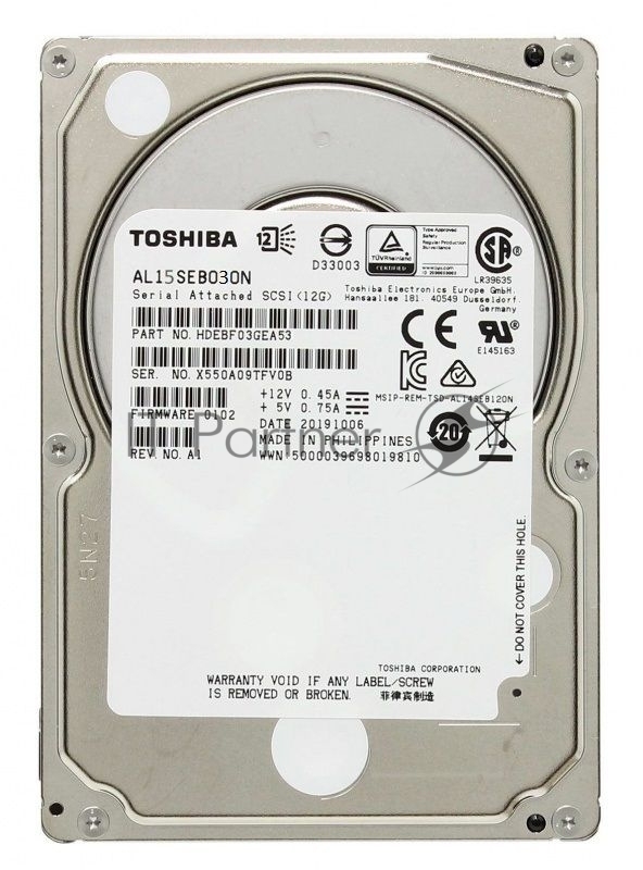 Жесткий диск TOSHIBA 300GB SAS2.5