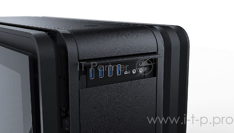 Корпус PHANTEKS Enthoo Luxe II Satin Black, Digtial RGB Lighting, без БП, боковое окно Tempered Glass, Full-Tower