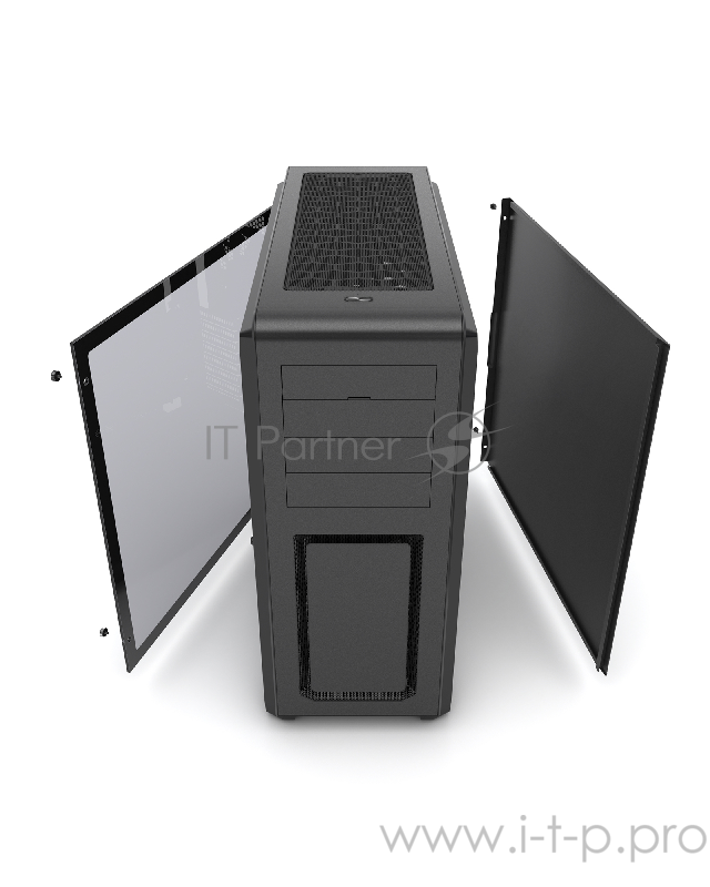 Корпус PHANTEKS Enthoo Luxe Tempered Glass, Black, Multi Color LED, без БП, алюминиевая лицевая панель, Full-Tower