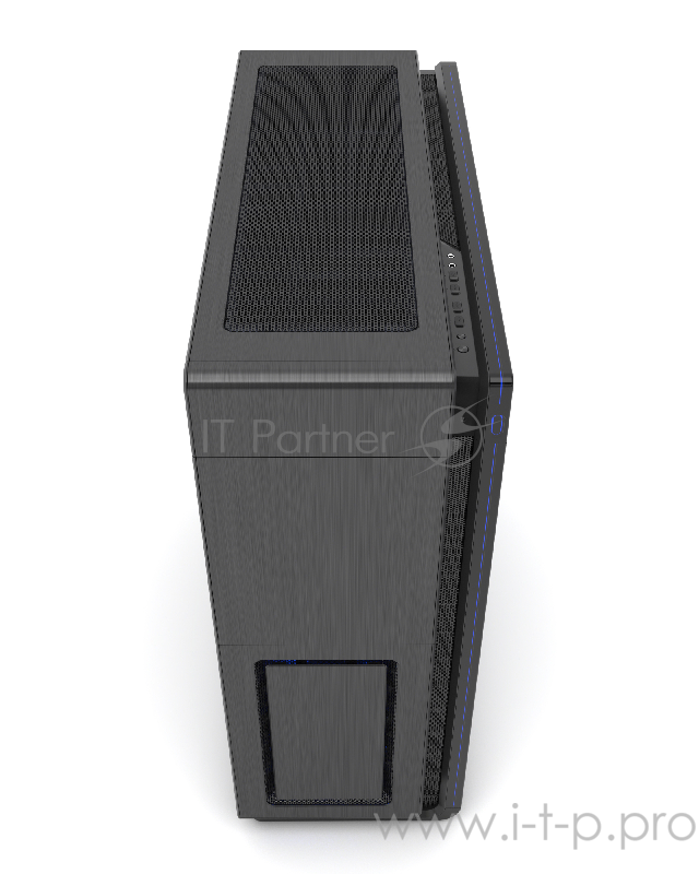 Корпус PHANTEKS Enthoo Primo Black/Blue LED Ultimate без БП, алюминиевая лицевая и верхняя панели, боковое окно, Full-Tower