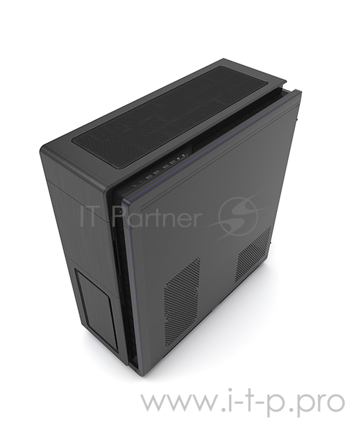 Корпус PHANTEKS Enthoo Primo Black/Blue LED Ultimate без БП, алюминиевая лицевая и верхняя панели, боковое окно, Full-Tower
