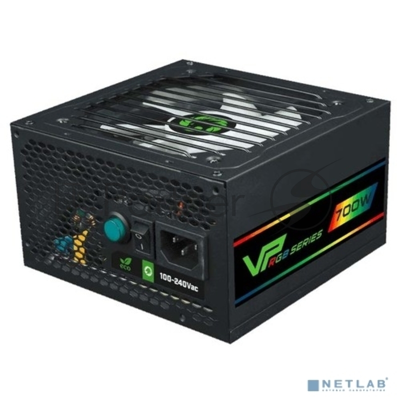 GameMax VP-700-RGB 80+ Блок питания ATX 700W, Ultra quiet