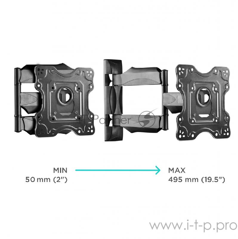 ONKRON NP28 чёрный Для телевизоров диагональю 22