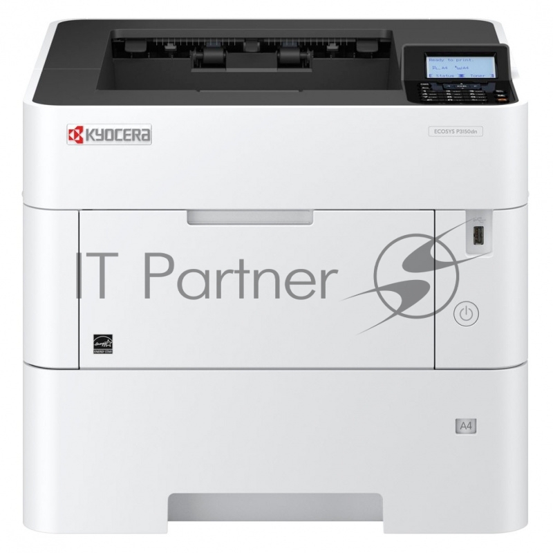Принтер Kyocera ECOSYS P3150dn (A4, 50 стр/мин, 1200 dpi, 512Mb, дуплекс, USB 2.0, Network)