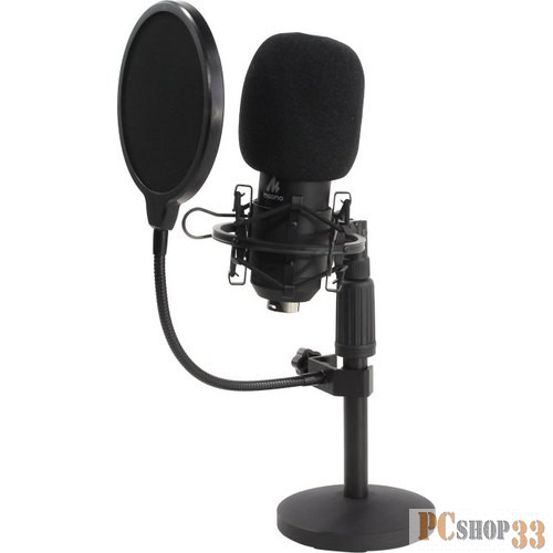 Микрофон MAONO AU-A03T (раздвижная штанга,антивибрационный монтаж, поп-фильтр)