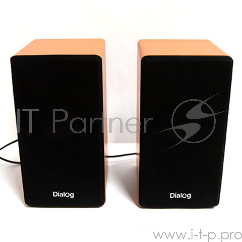 Колонки Dialog AST-20UP - акустические колонки 2.0, 6W RMS, Cherry , питание от USB