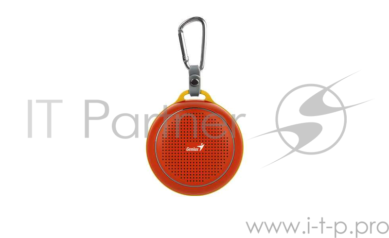 Акустическая система Genius портативная SP-906BT PLUS, R2, Red