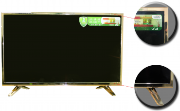 Телевизор ARTEL TV LED 32AH90G золотой