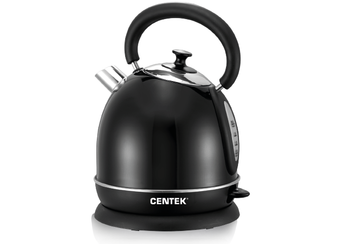 Чайник Centek CT-1078 Black металл черный, матовый