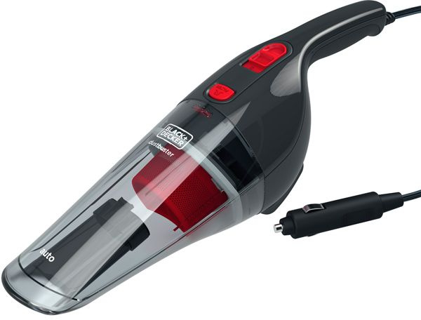 Пылесос Автомобильный Black & Decker NV1200AV-XK серый 12.5Вт