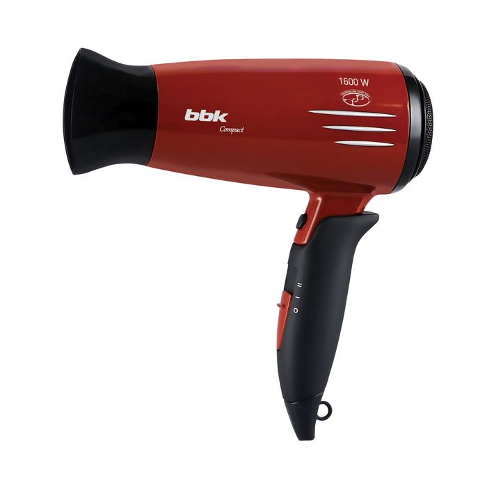 Фен BBK BHD1605i бордовый/черный
