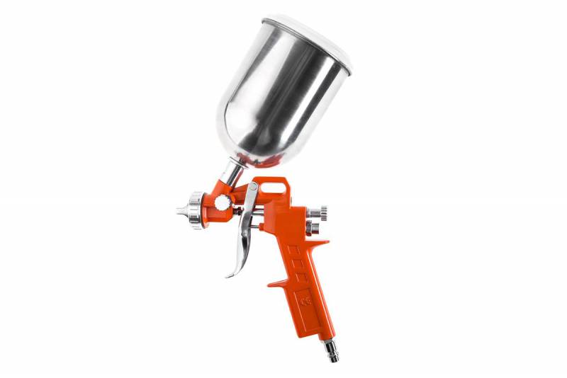 Краскораспылитель Wester FPG-10AL 200л/мин соп.:1.5мм бак:0.6л оранжевый
