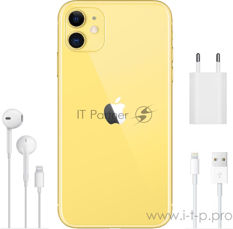 Смартфон Apple iPhone 11 256GB Yellow (MWMA2RU/A)