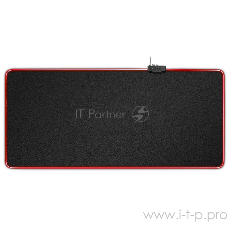 Sharkoon 1337 RGB XXL игровой коврик для мыши чёрный (905 x 425 x 3 мм, RGB подсветка, текстиль, резина)