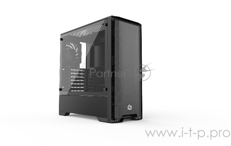 Корпус MetallicGear NEO Silent Black, боковая панель Tempered Glass, Mid-Tower