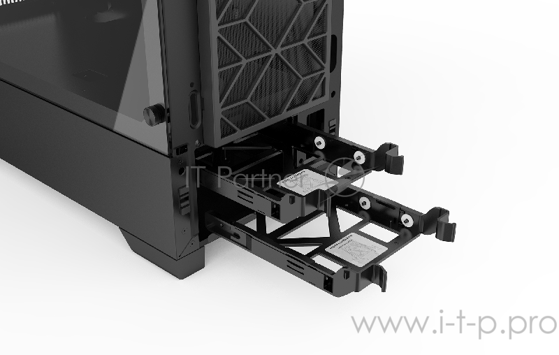 Корпус MetallicGear NEO Silent Black, боковая панель Tempered Glass, Mid-Tower