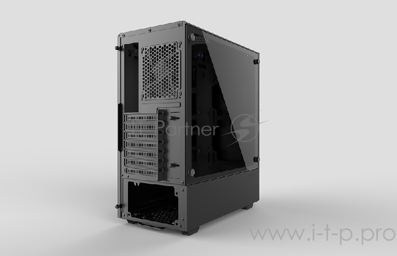 Корпус PHANTEKS Eclipse P300 Tempered Glass, Black, RGB LED иллюминация, цельнометалический, Mid-Tower